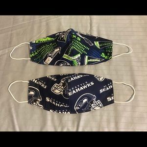 2 pcs Seahawks face mask